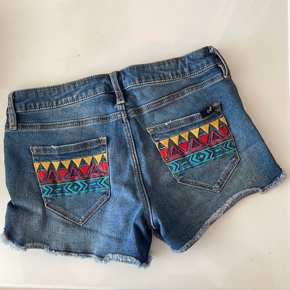 Cute Chip and Pepper jean shorts 25